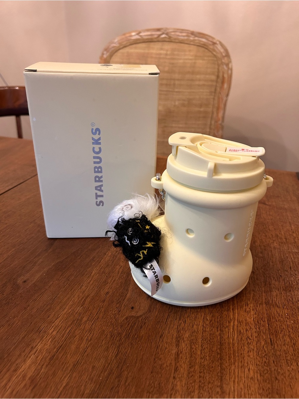 Starbucks China Exclusive Mood Weather Station Rain Boot Crossbody Tumbler